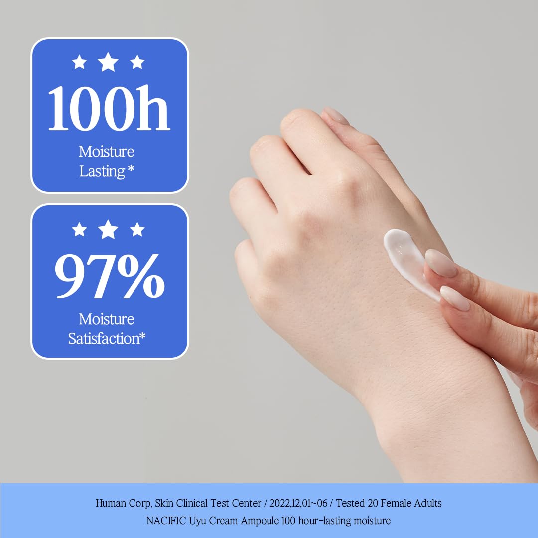 NACIFIC] Uyu Cream Ampoule 1.69fl. oz. 50ml with Jeju milk extract Essence Ceramide 5 complex