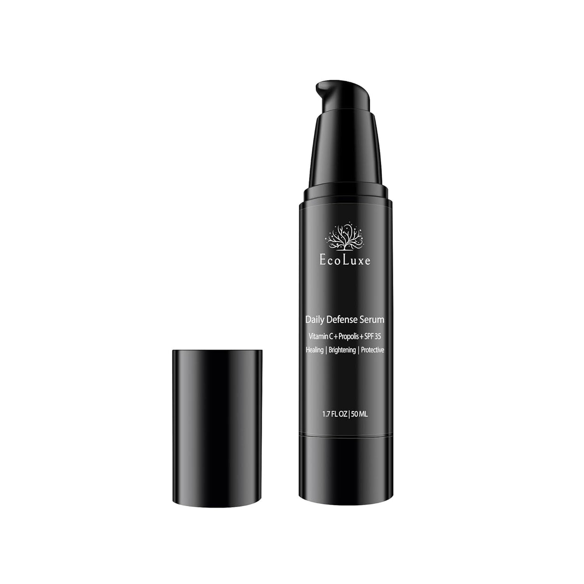 Vitamin C & Propolis Serum with SPF 35 – Daily Defense Brightening & Hydrating Antioxidant Face