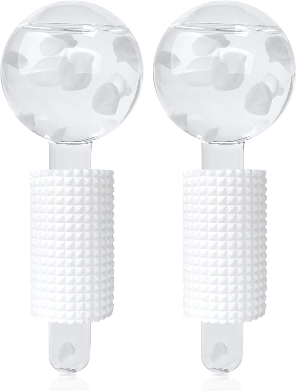 Ice Globes & Ice Roller for Face and Eyes - Facial Massage Tools for Skin Care, Reduce Wrinkles &