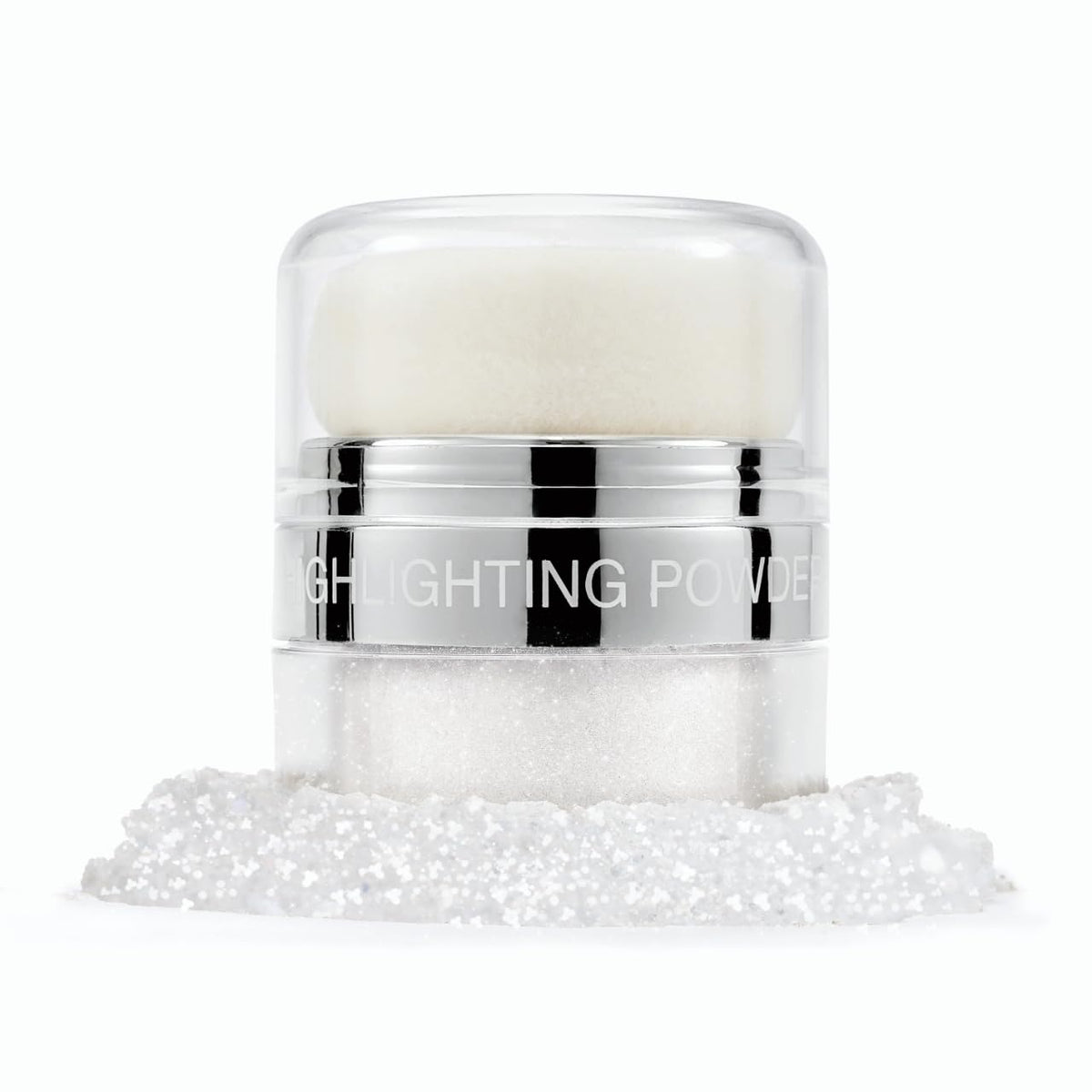 Glitter Air Cushion Highlighter Powder - 3D Contour & Brighten Face, Eyes, Body, Hair | Pearlescent