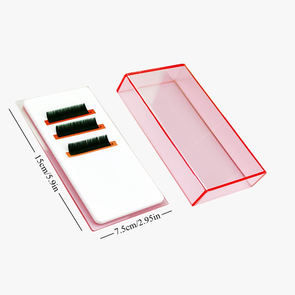 Grafting False Eyelash Acrylic Extension Pallet Organizer, Eyelash Extension Glue Tweezers Plate
