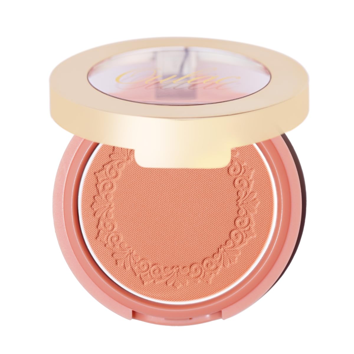 Oulac Peach Blush Makeup Fair Skin| Pigmented Powery Blush Korean Style| Natural Radiant Look|