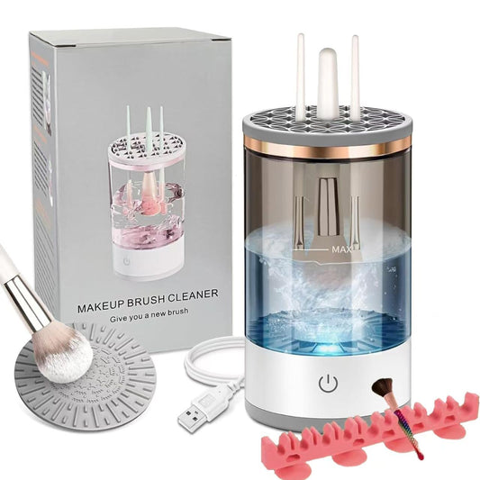 Makeup Brush Cleaner Machine, Portable Electric Makeup Brush Cleaner, Efficient Deep Cleaning