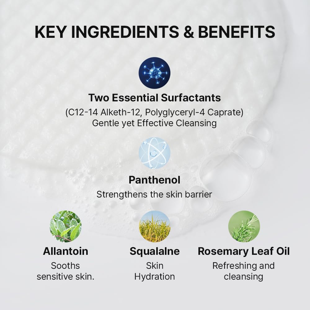NEEDLY Mild Cleansing Pad, Makeup Remover for Sensitive Skin, Triple Deep Cleansing, Barrier Care