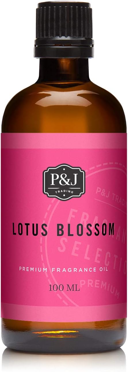 P&J Trading - Lotus Blossom Scented Oil 100ml - Fragrance Oil for Candle Making, Soap Making