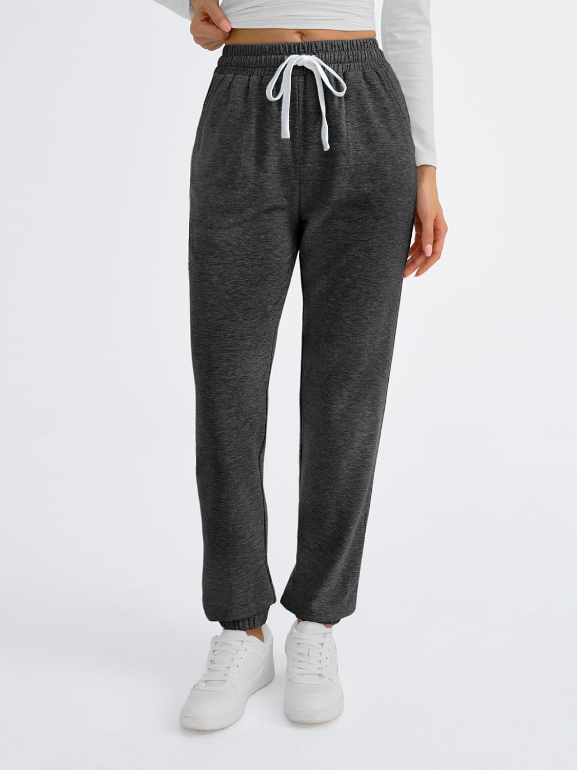 AUTOMET Sweatpants Women with Pockets Lounge Pajama Travel Pants Work Joggers Fall Clothes Winter