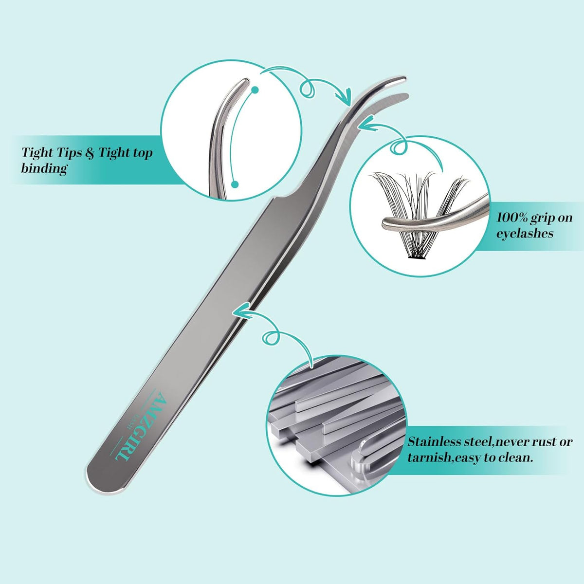 Lash Extension Kit 320Pcs,DIY Individual Lashes Clusters Kit,Lash Bond And Seal,Lash Remover For