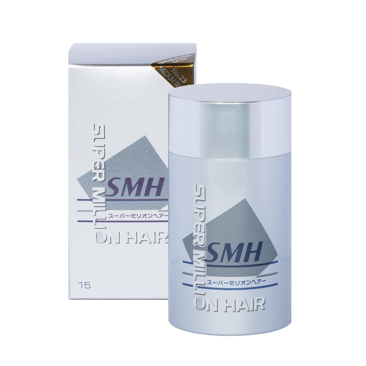 SMH Hair Fibers MADE IN JAPAN – Instantly Conceals Thinning Hair –Long-Lasting – Sweat, Water &