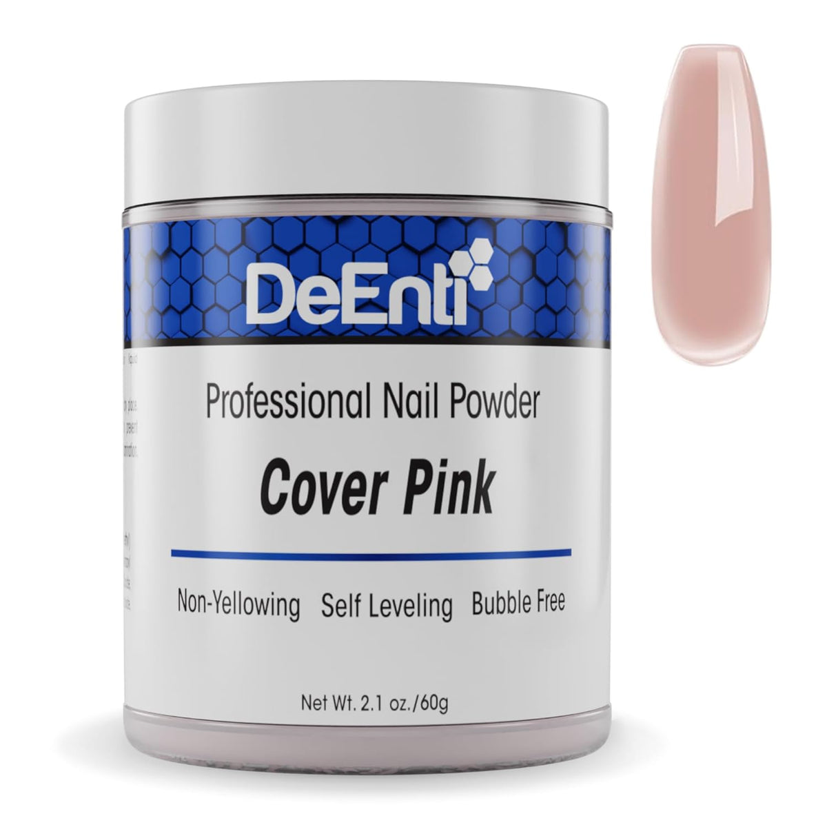 Acrylic Nail Powder, 2oz Cover Pink Acrylic Powder Dip for Nails, Long Lasting Salon Quality