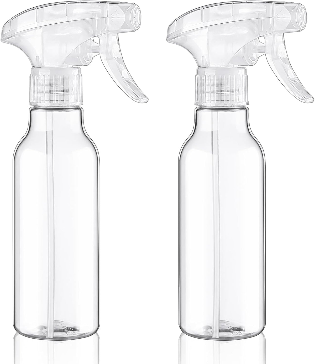 Cosywell Plastic Spray Bottles 8.8oz/260ml 2 Pack Empty Spray Bottle for Cleaning Mist/Stream Heavy