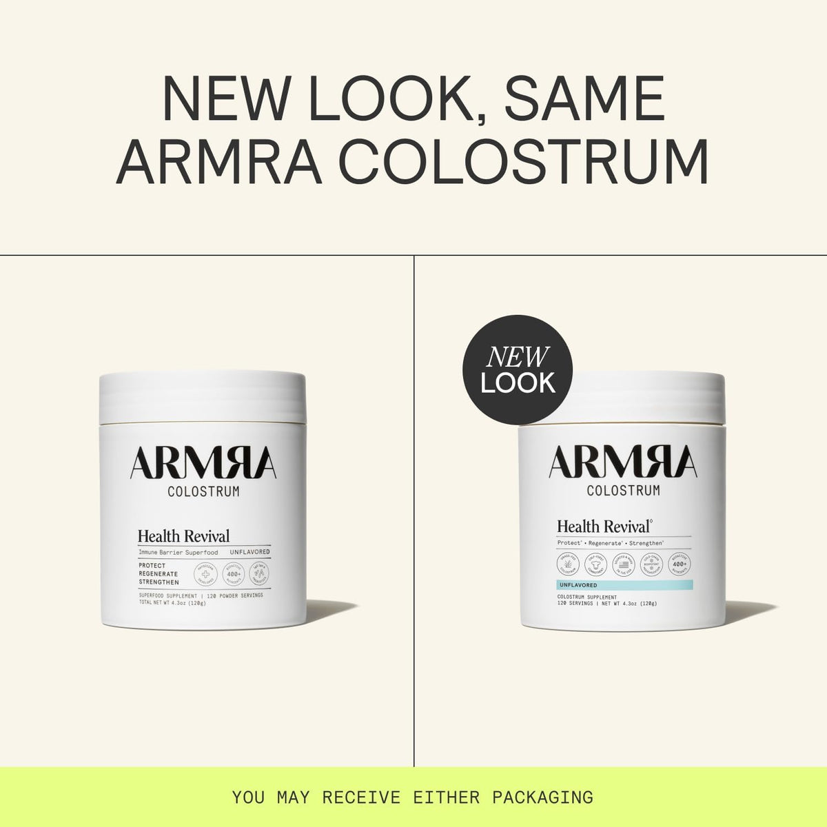 ARMRA Colostrum™ Powder | Unflavored | Gut Health & Bloating | Skin & Hair | Immunity | Keto