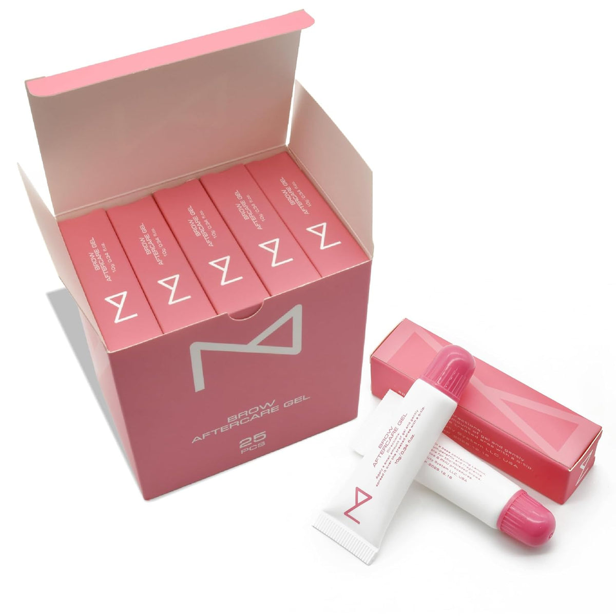 M - PACK OF 25 Brow Eyebrows Aftercare Gel Ointment For Microblading, Brows & Permanent Make Up