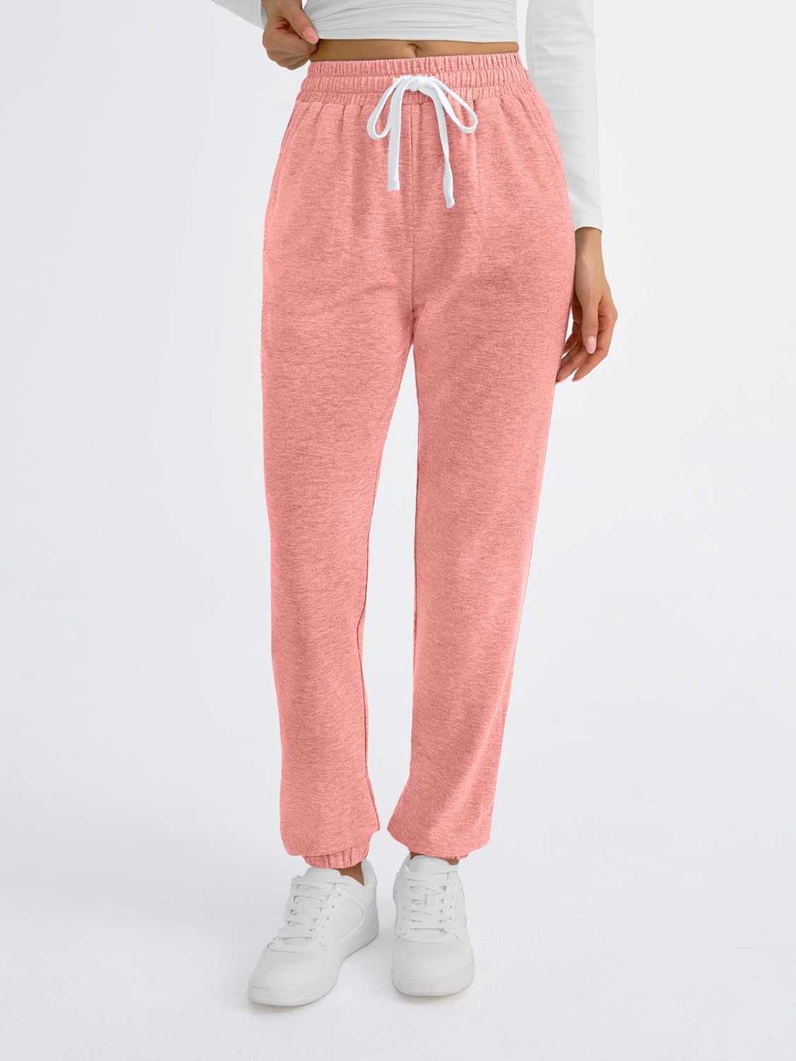 AUTOMET Sweatpants Women with Pockets Lounge Pajama Travel Pants Work Joggers Fall Clothes Winter