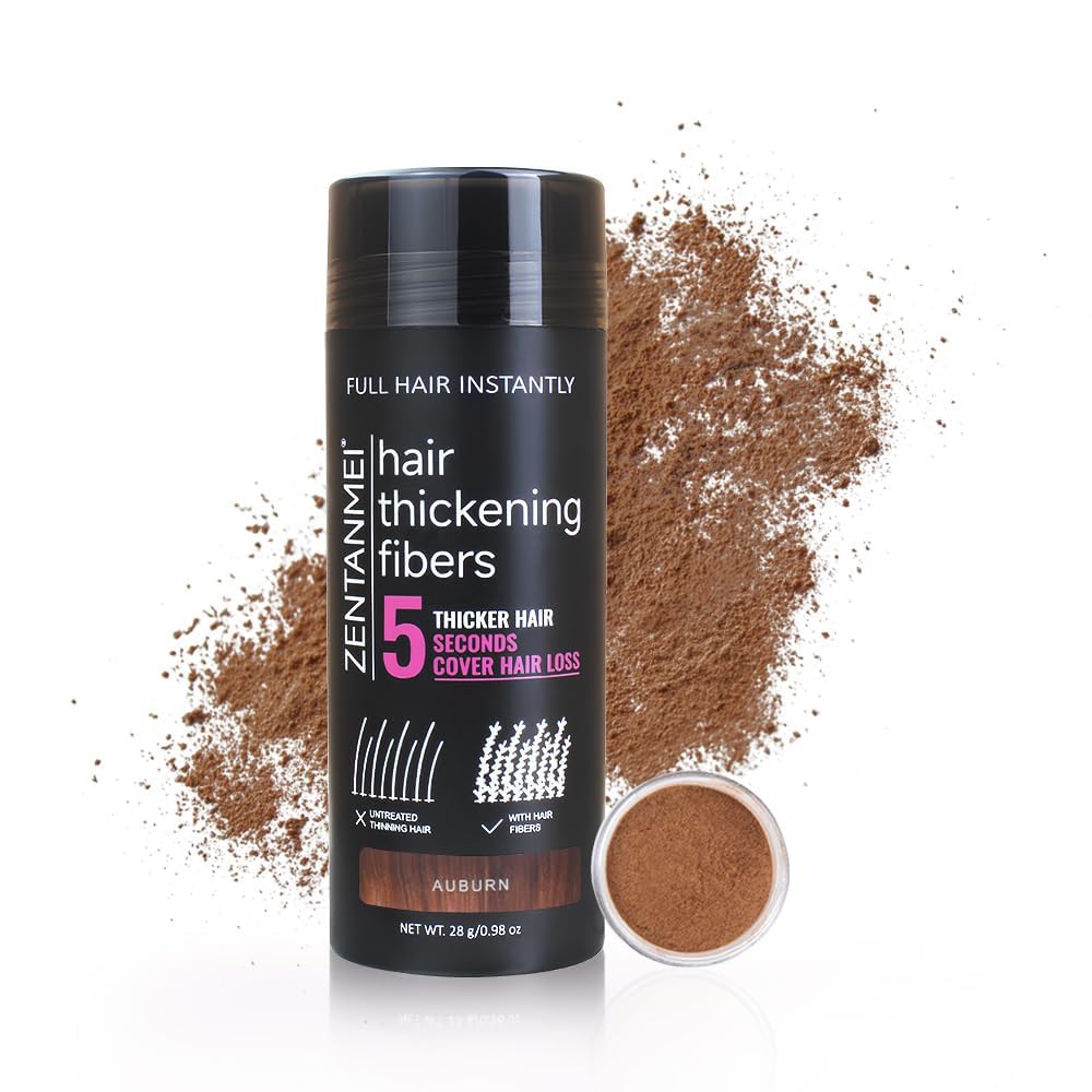 Hair Fibers for Thinning Hair for Women All-Natural Hair Building Fibers 0.98 Oz Hair Volume Powder