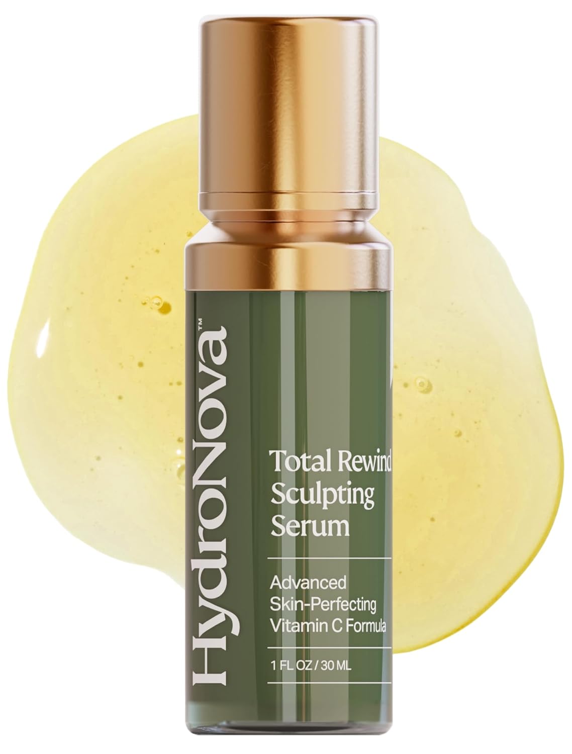 HYDRONOVA Total Rewind Sculpting Serum 1 fl oz | Line-Smoothing, Dark Spot Corrector | Vitamin C