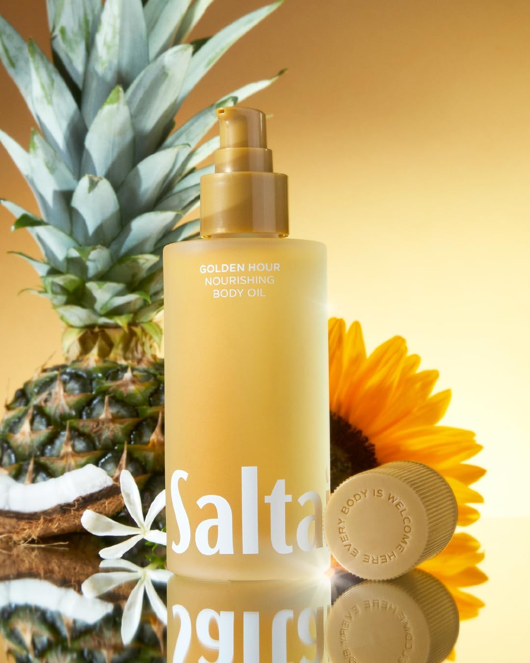 Saltair Body Oil. Luxurious Golden Hour After Shower and Bath Oil Moisturizer for Women and Men.