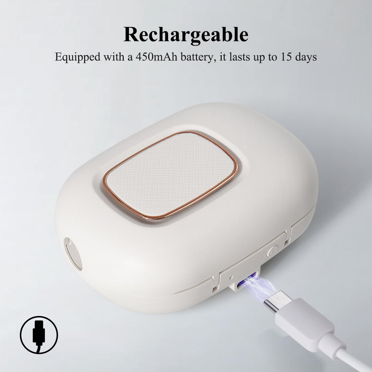 Upgraded UV Toothbrush Cover with Fan,Rechargeable Travel Toothbrush Case with Magnetic Holder&Wall
