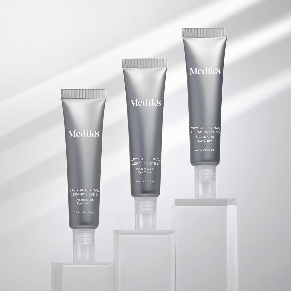 Medik8 Crystal Retinal Ceramide Eye 3 - Gentle Vitamin A Eye Cream - Reduces Appearance of Wrinkles