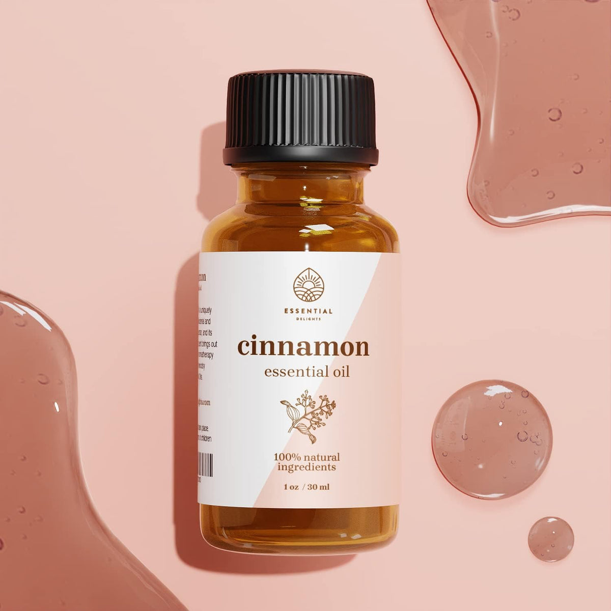 Premium Cinnamon Essential Oil | Warm and Spicy Aroma | Perfect for Candles, Soaps, DIY Projects &