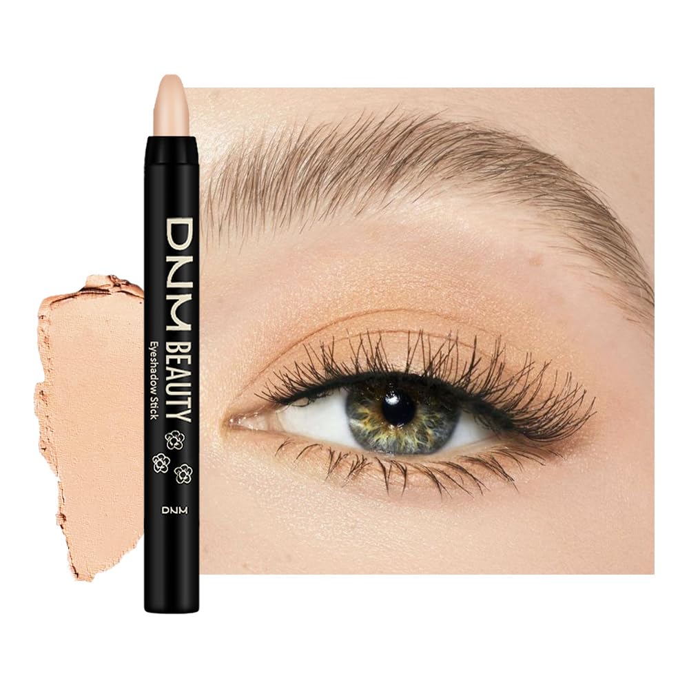 Kaely Cream Eye Shadow Sticks, Warm Nude Matte Eyeliner Pencil Eyeshadow Palette Makeup, Eye