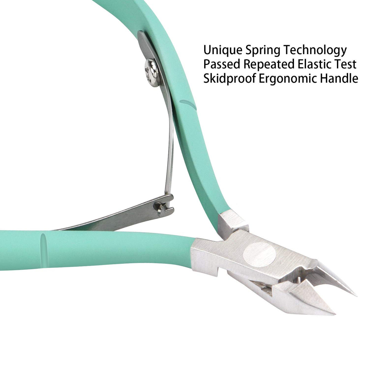 Ejiubas Cuticle Trimmer with Cuticle Pusher Cuticle Nipper Professional Grade Stainless Steel