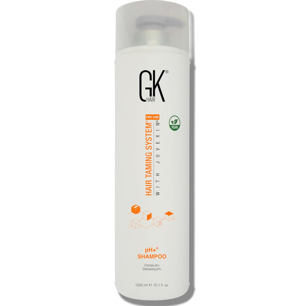 Global Keratin GK HAIR pH+ Pre-Treatment Clarifying Shampoo (33.8 Fl Oz/1000ml) For Preps Hair Deep
