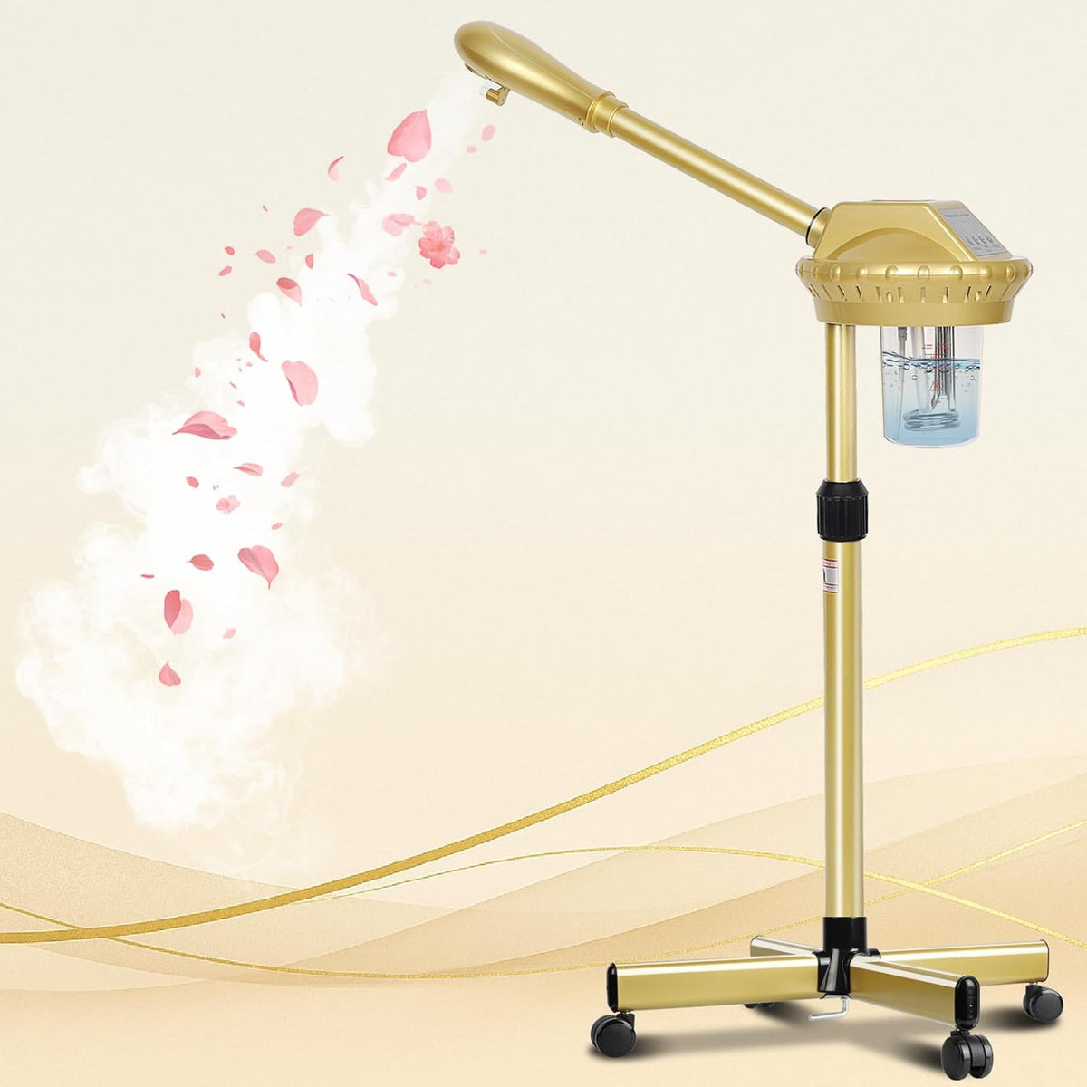 Facial Steamer Professional with More Steam for Deep Cleansing and Hydration, Estheticians Steamer