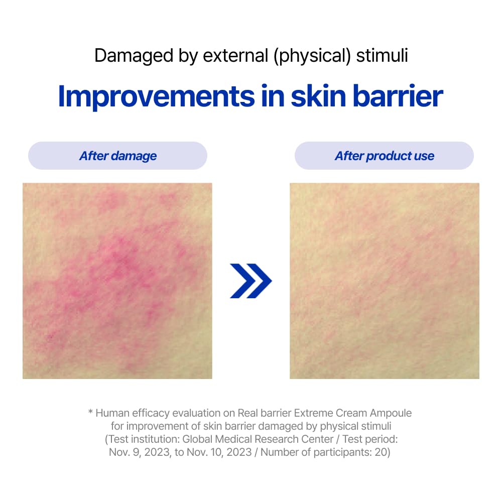 Real Barrier | Extreme Cream Ampoule | Face Serum for Dry Skin | Skin Barrier Repair &