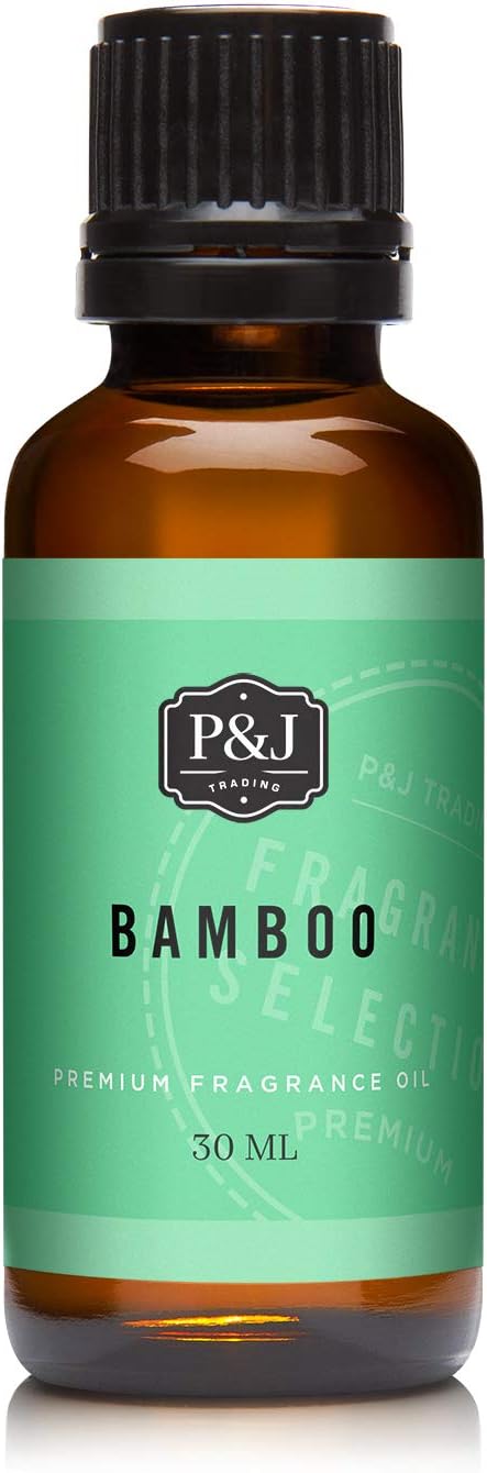P&J Trading Fragrance Oil | Bamboo Oil 30ml - Candle Scents for Candle Making, Freshie Scents, Soap