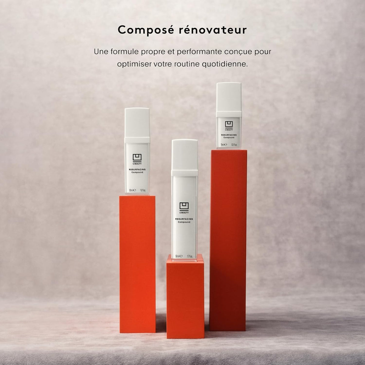 U Beauty Resurfacing Compound Serum - Renew & Illuminate Face Serum - Advanced 8-in-1 Formula with