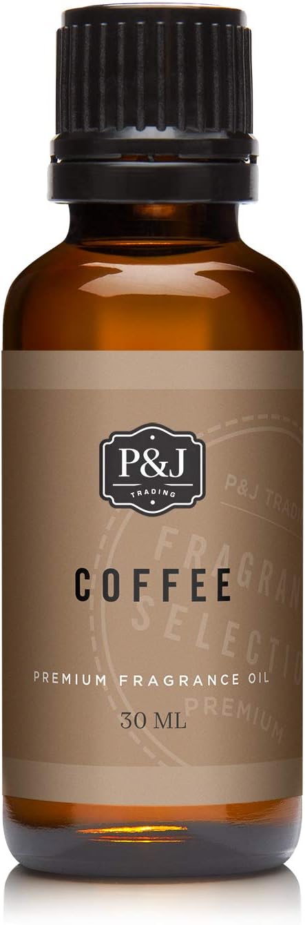 P&J Trading Fragrance | Coffee Oil 30ml - Candle Scents for Candle Making, Freshie Scent, Soap