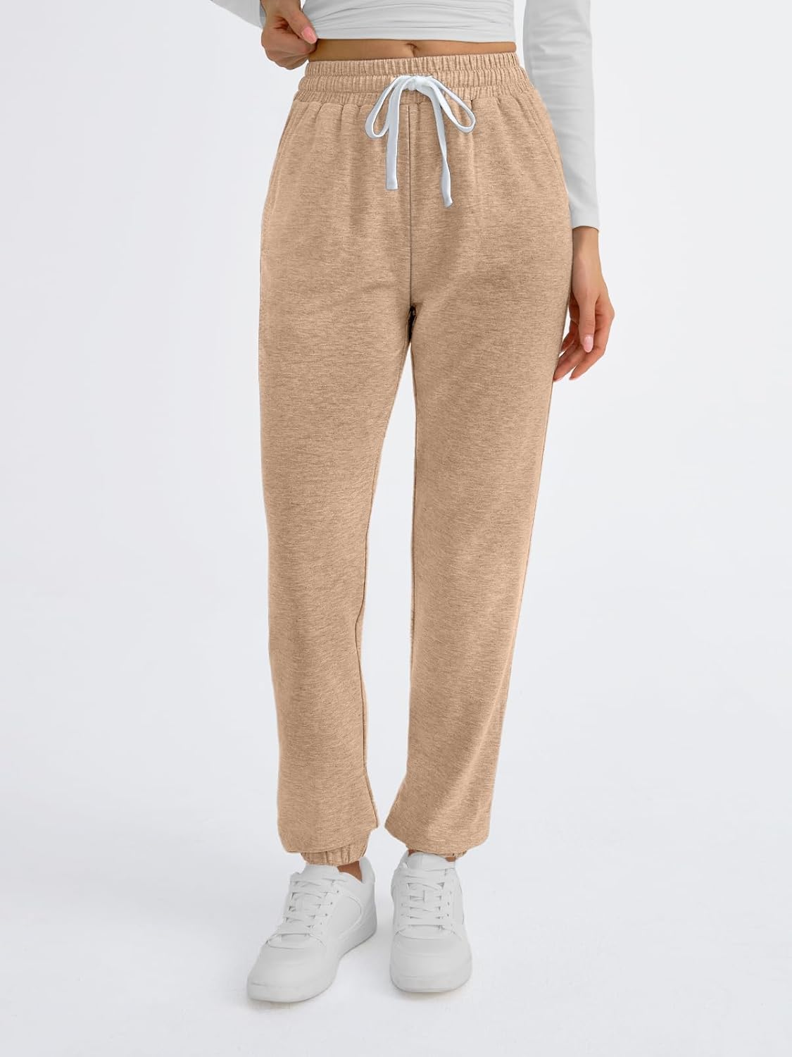 AUTOMET Sweatpants Women with Pockets Lounge Pajama Travel Pants Work Joggers Fall Clothes Winter