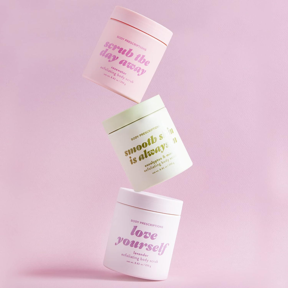 Body Prescriptions Exfoliating Body Scrub – Body Cleanser for Nourished, Ultra-Smooth Skin