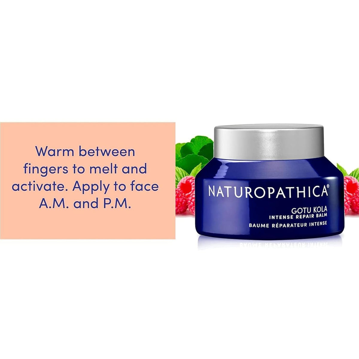 Naturopathica Gotu Kola Intense Repair Balm, Daily Facial Moisturizer for Skin Barrier Repair