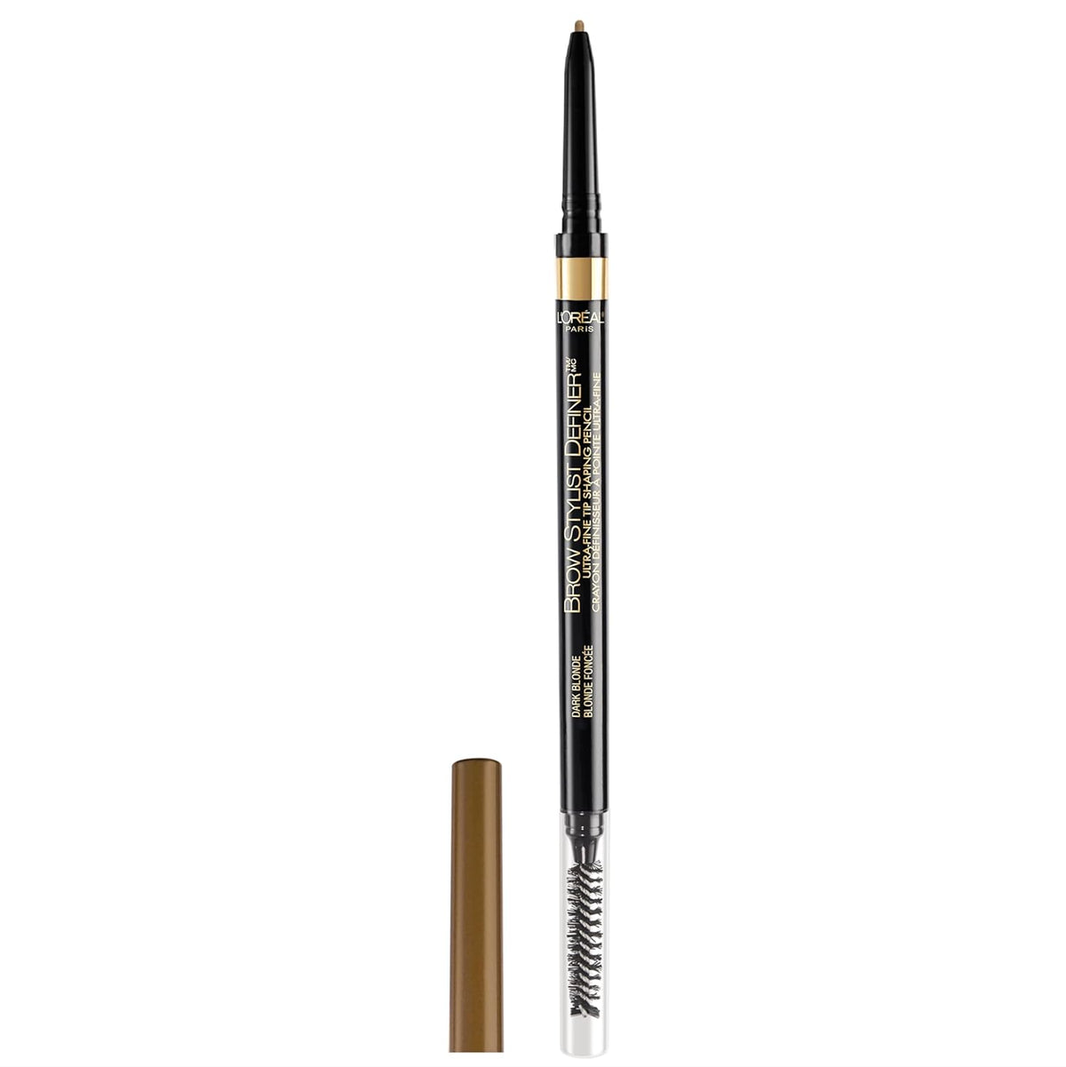 L'Oreal Paris Makeup Brow Stylist Definer Waterproof Eyebrow Pencil, Ultra-Fine Mechanical Pencil