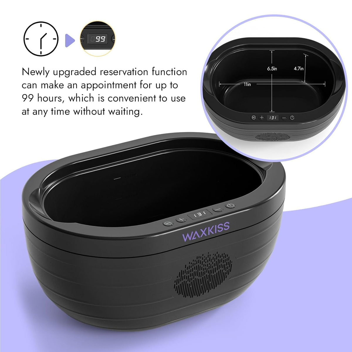 Paraffin Wax Machine for Hand and Feet,Hand Wax Paraffin Machine with Paraffin Wax Refills, Safety