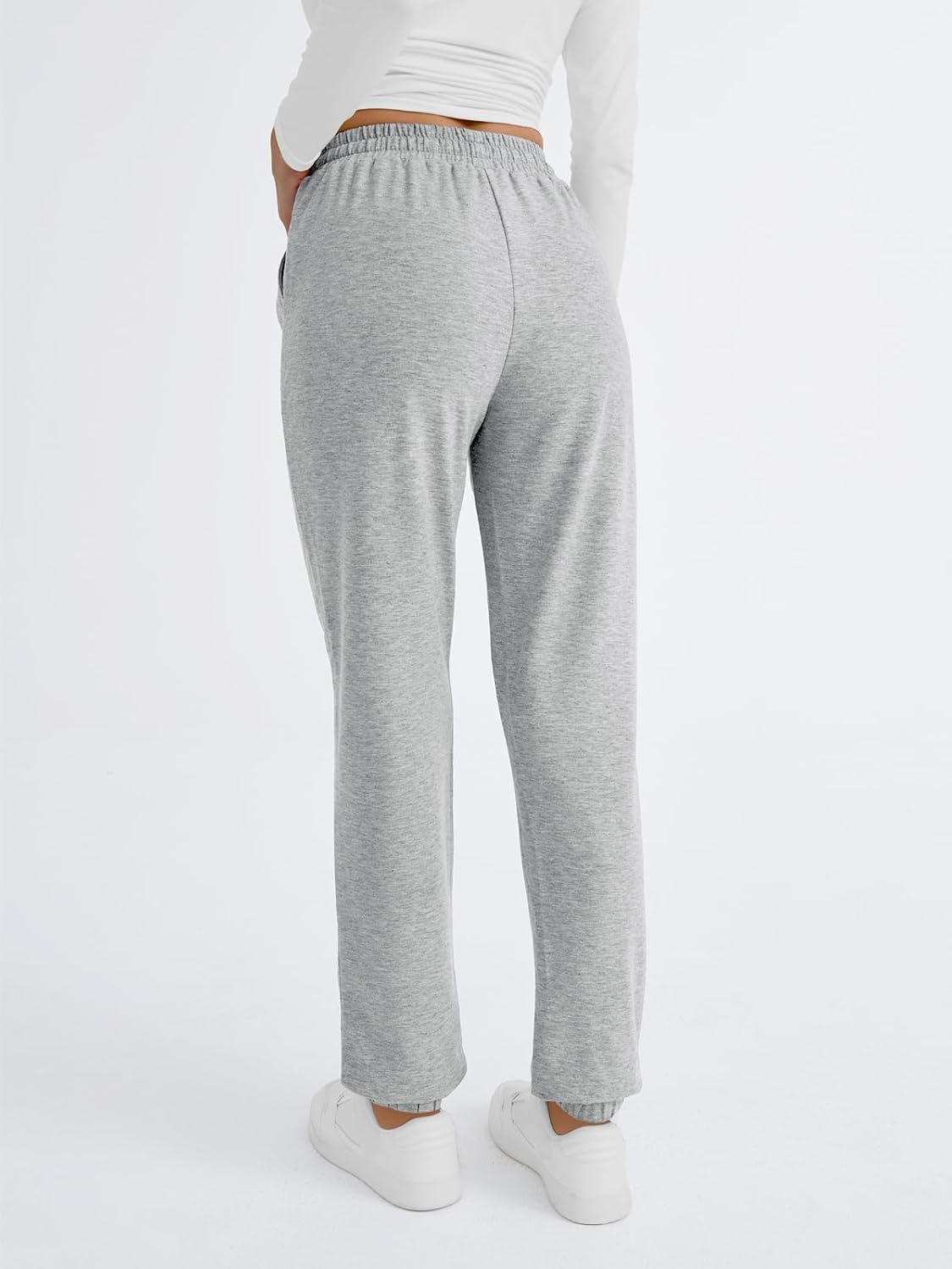 AUTOMET Sweatpants Women with Pockets Lounge Pajama Travel Pants Work Joggers Fall Clothes Winter