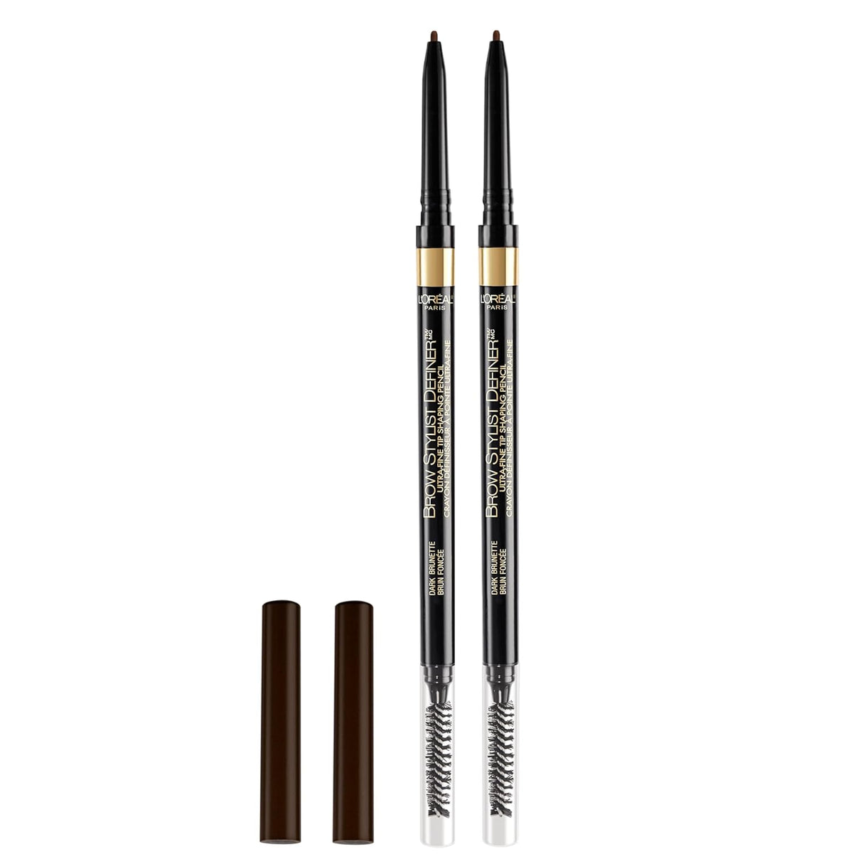L'Oreal Paris Makeup Brow Stylist Definer Waterproof Eyebrow Pencil, Ultra-Fine Mechanical Pencil