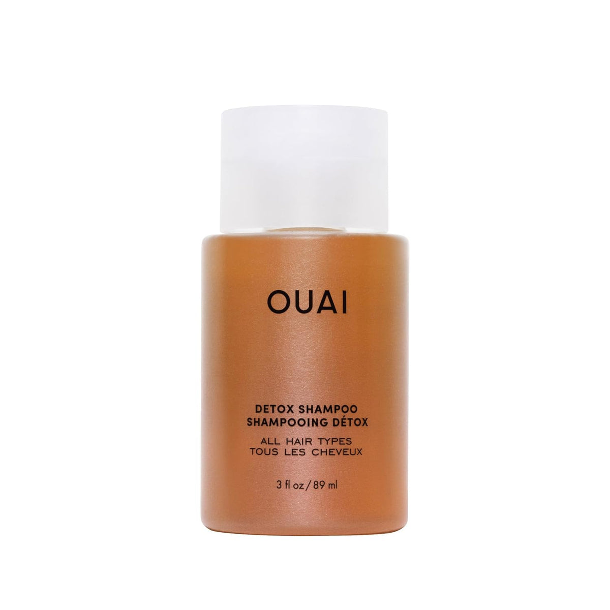 OUAI Detox Shampoo Travel Size - Clarifying Shampoo for Build Up, Dirt, Oil, Product and Hard Water