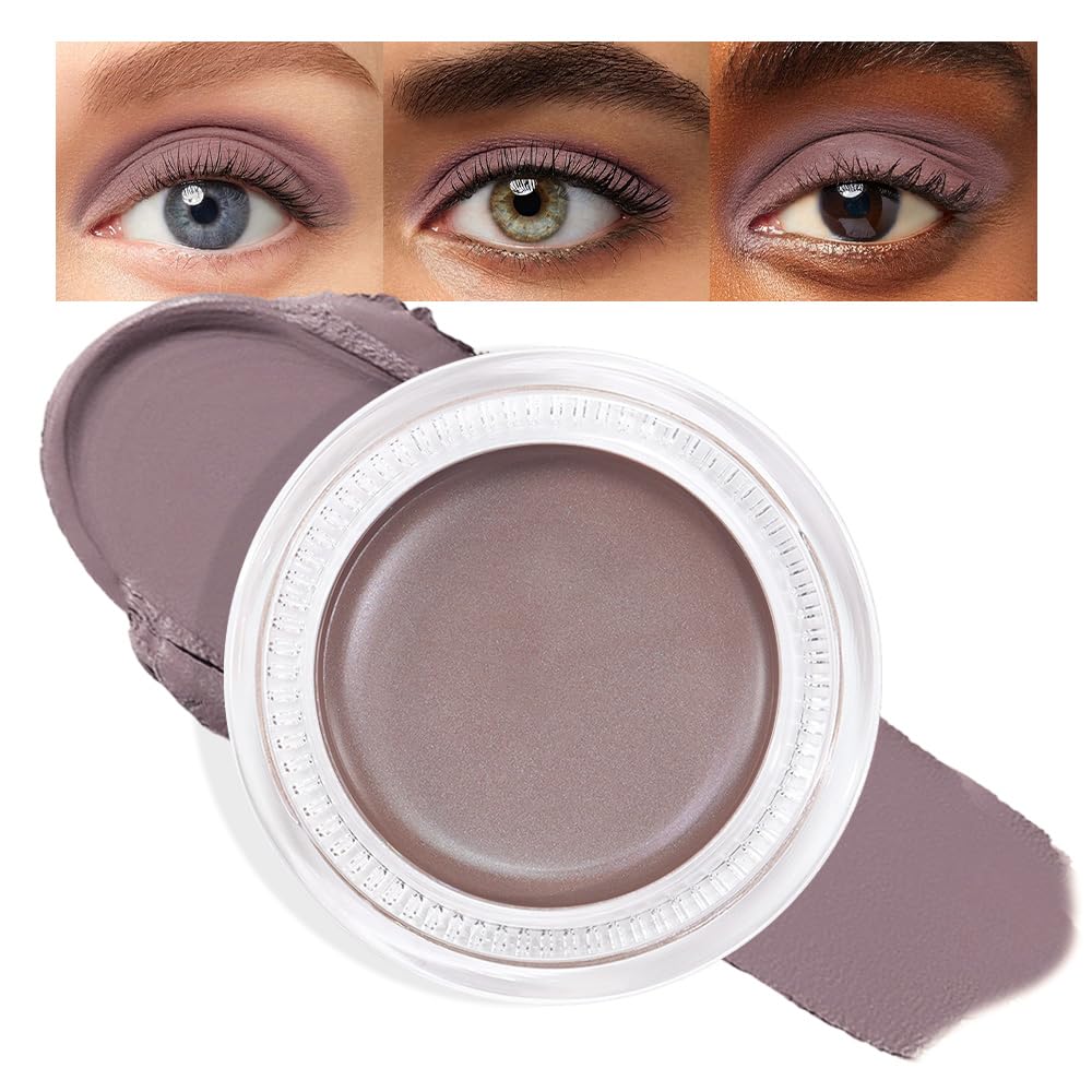 Single Cream Espresso Coffee Brown Matte Eyeshadow Palette Makeup, Natural Single Mini Instant
