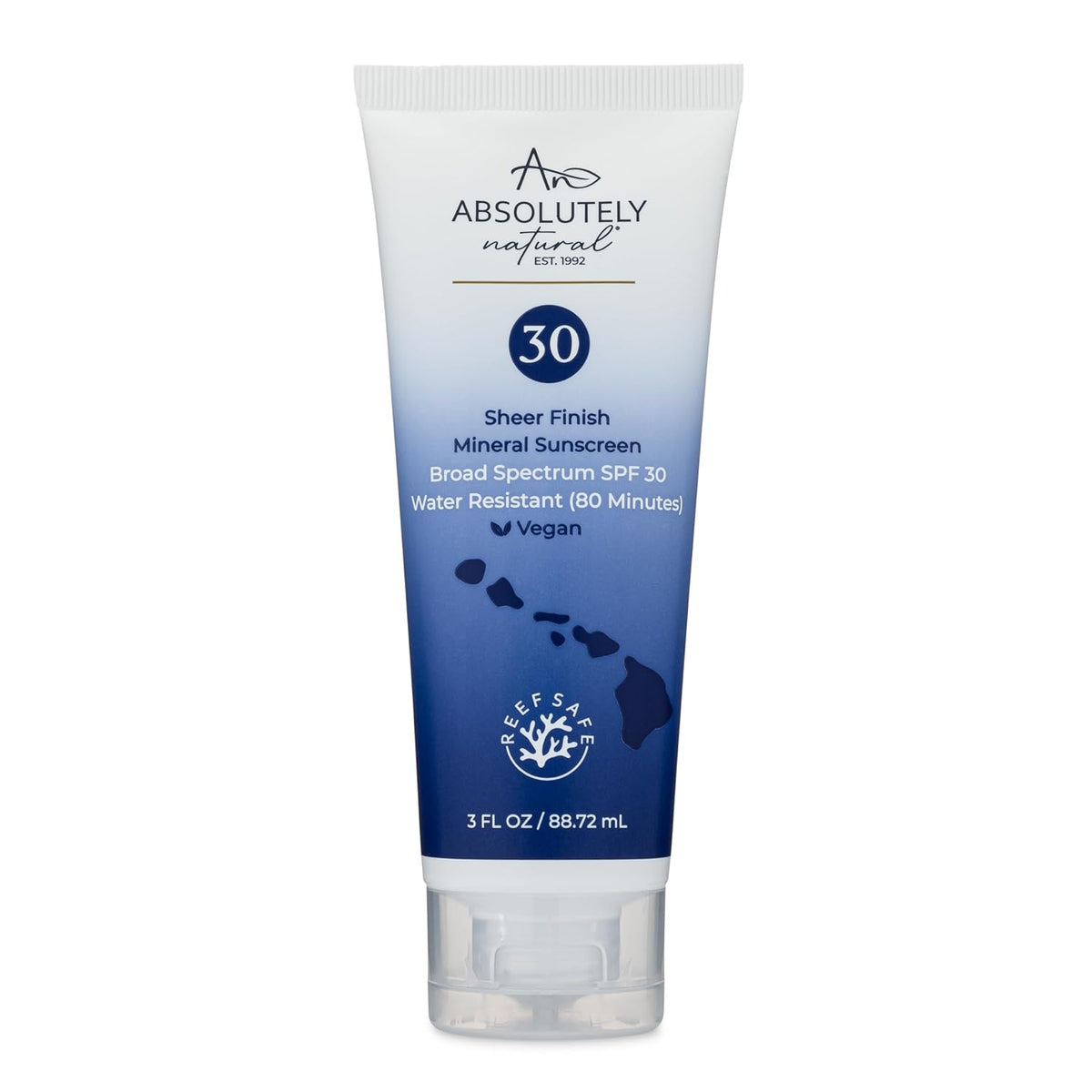 SPF 30 Mineral Sunscreen - Broad Spectrum Water Resistant Moisturizer Lotion For Body & Face - With