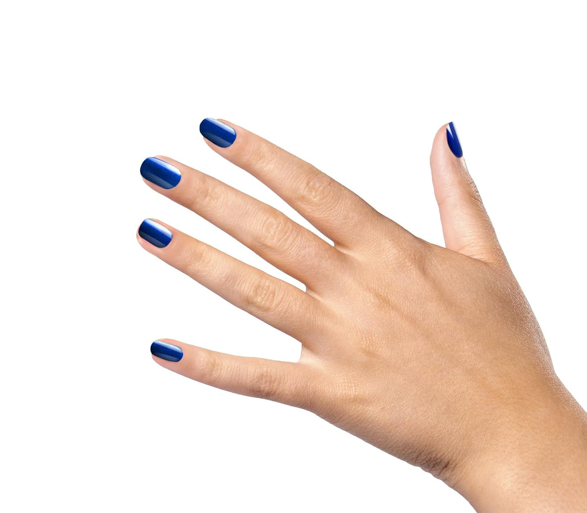 duri Nail Polish, 593 Kinky Pleasures, Royal Blue Light Metallic Shimmer