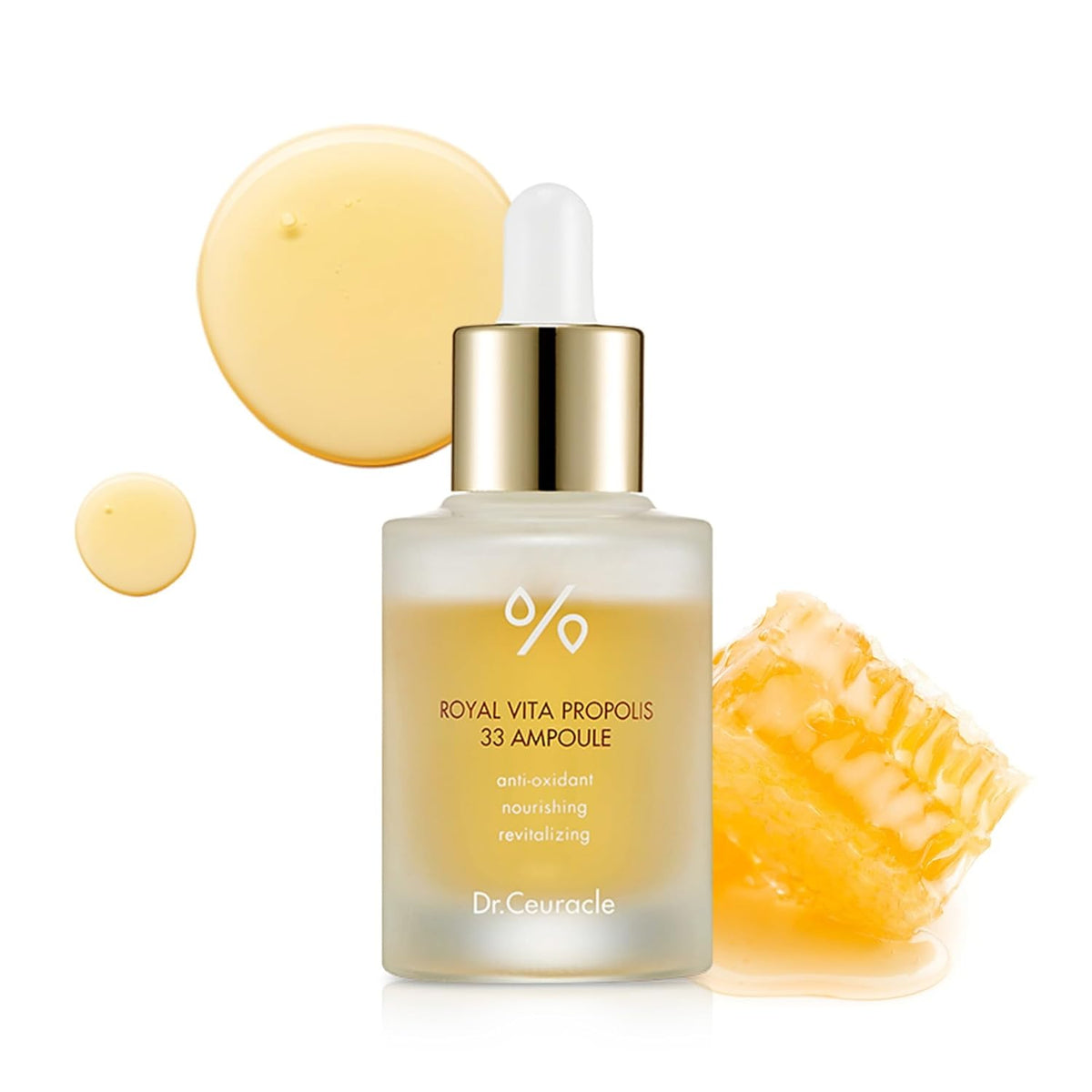 Dr.Ceuracle Royal Vita Propolis 33 Ampoule (30ml / 1.01 fl. oz.) - Ultimate Glow and Nourish
