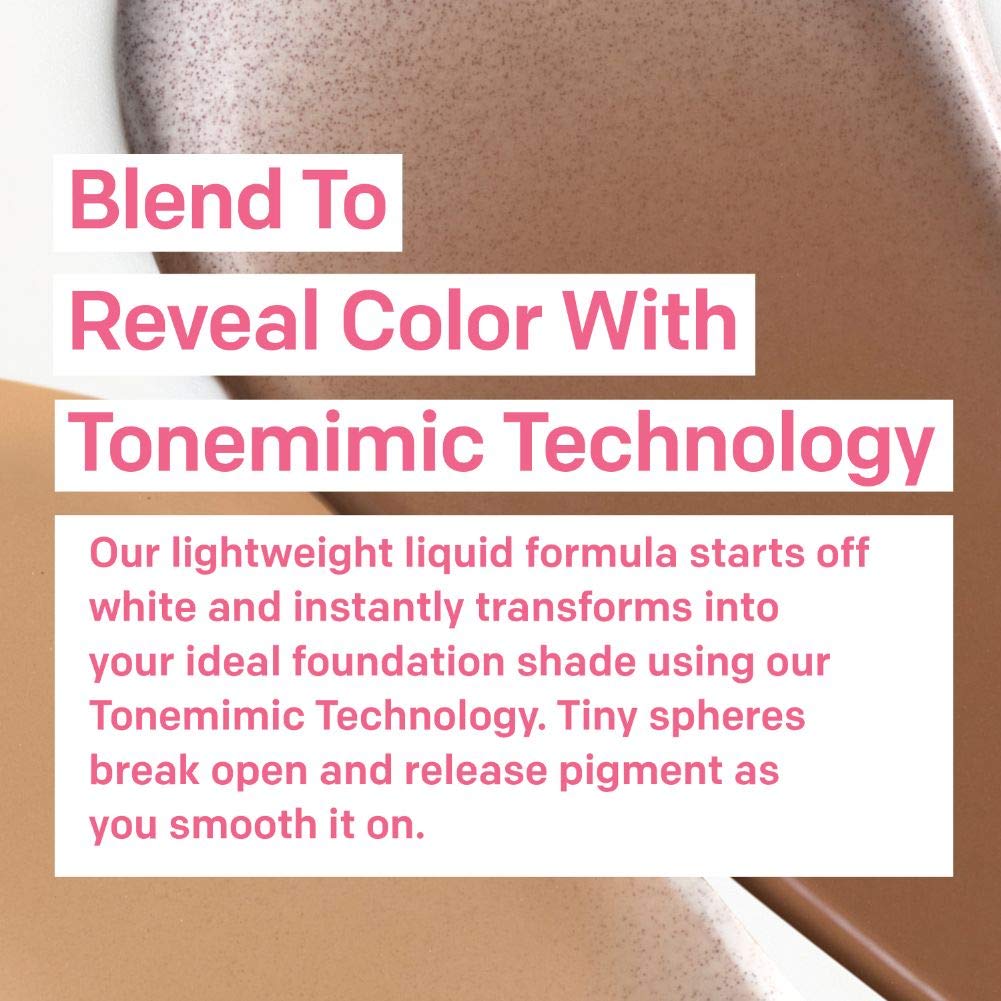 Almay Skintone Matching Foundation, Smart Shade Face Makeup with SPF 15, Hypoallergenic, Oil-Free
