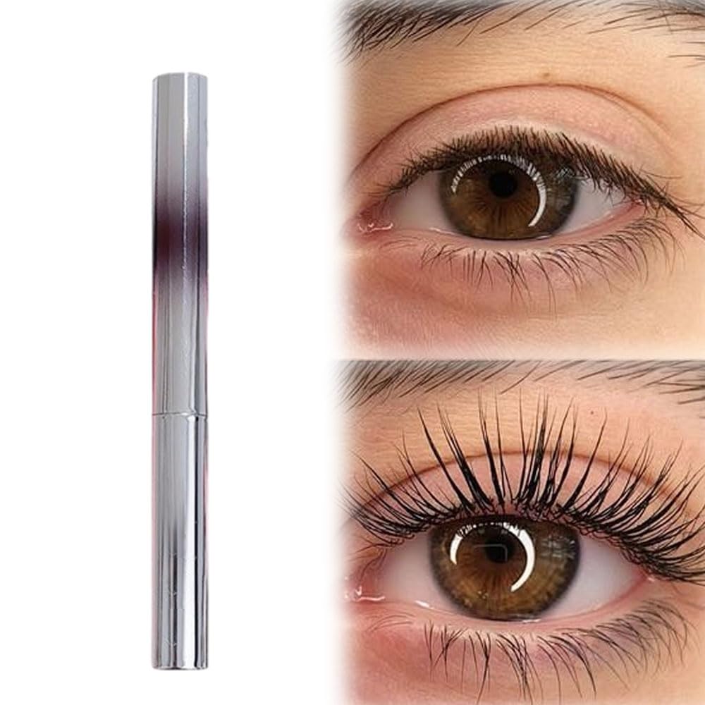 Iron Wand Mascara, 2025 New Metal Wand Mascara Volume and Length Waterproof, Long-Lasting 3D