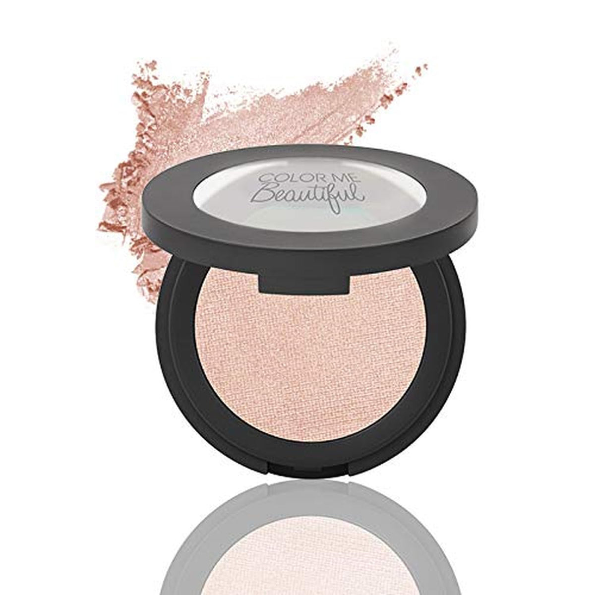 Color Me Beautiful Color Pro Single Eyeshadow, Full Pigment and Long-Lasting Pressed Powder
