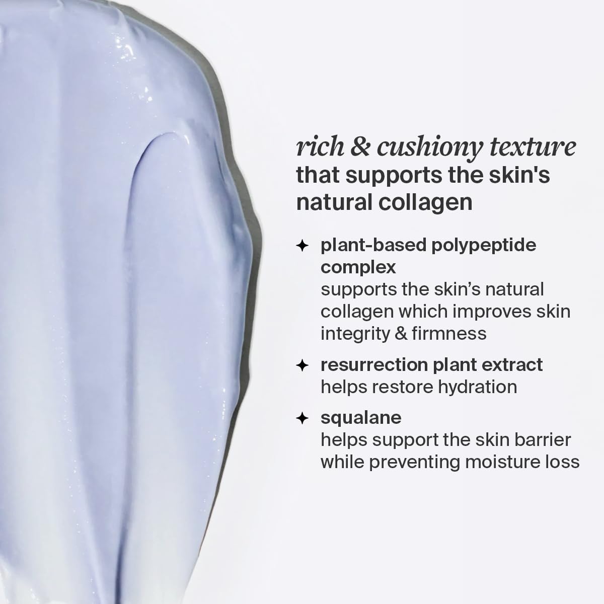 Cocokind Resurrection Polypeptide Cream, Hydrating Face Moisturizer with Peptides and Squalane