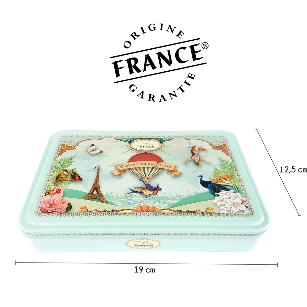 Un Air d'Antan French Nails & Hand Cream Gift Set 5 Pc Lotion Gift Set for Women - Lotion Sets For