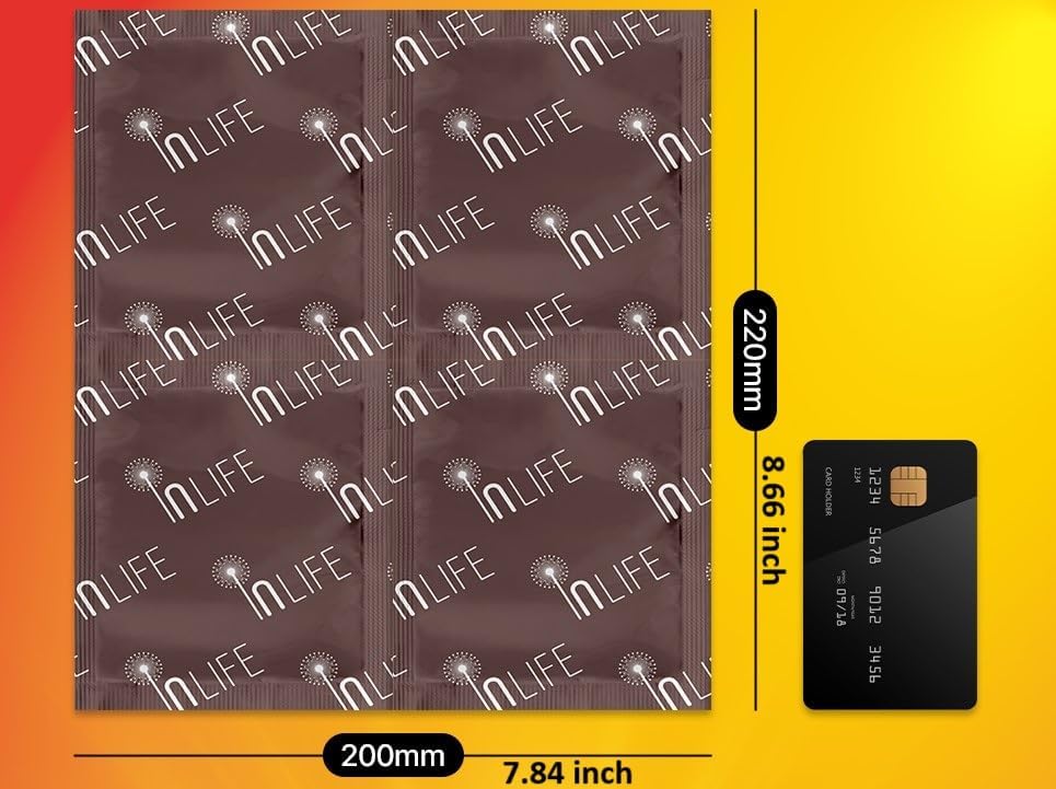 InLife Super Warmer for Lap and Body, All Natural & Safe, Bigger & Wider Area Covered, Higher