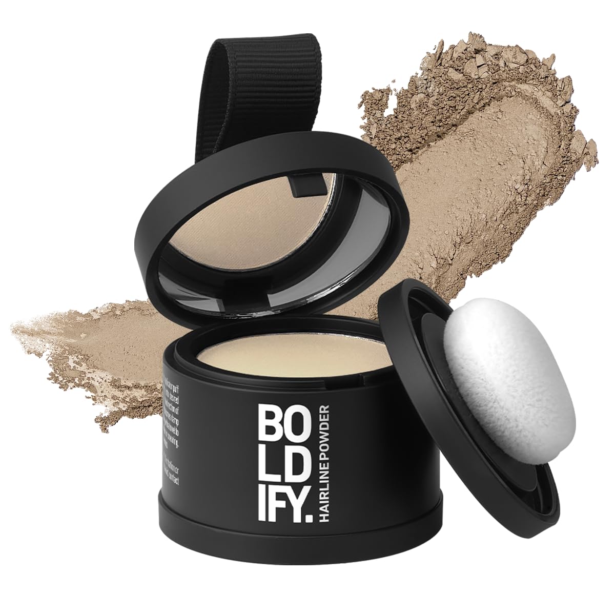 BOLDIFY Hairline Powder - Root Touch Up Hair Color for Gray Coverage - Bald Spot Concealing Hair